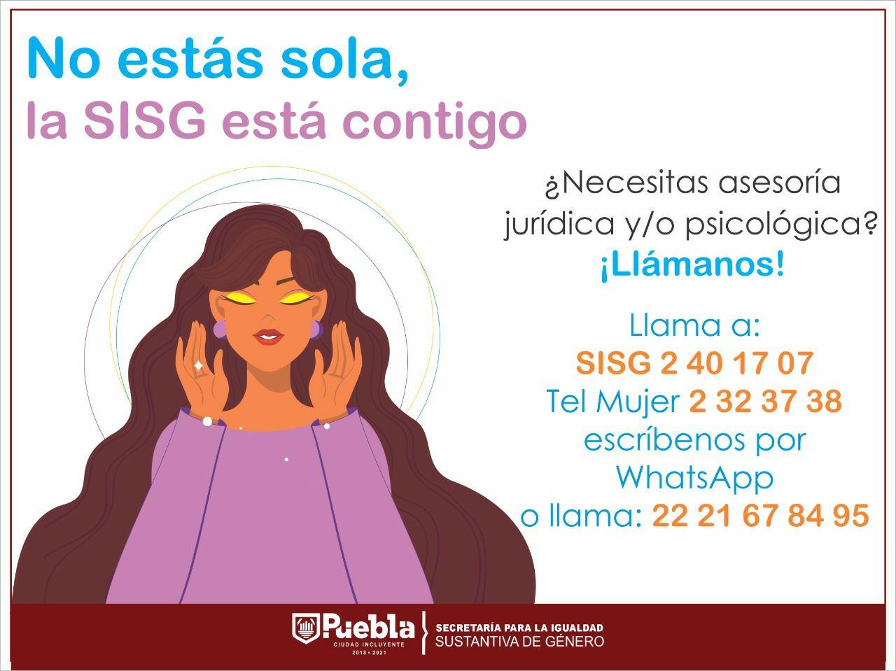 Gobierno de la Ciudad brinda atención ininterrumpida a mujeres en situación de violencia