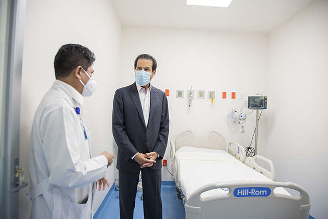 Otorga BUAP base a 53 médicos y Bono COVID a personal del HUP que atiende el área de enfermedades respiratorias agudas