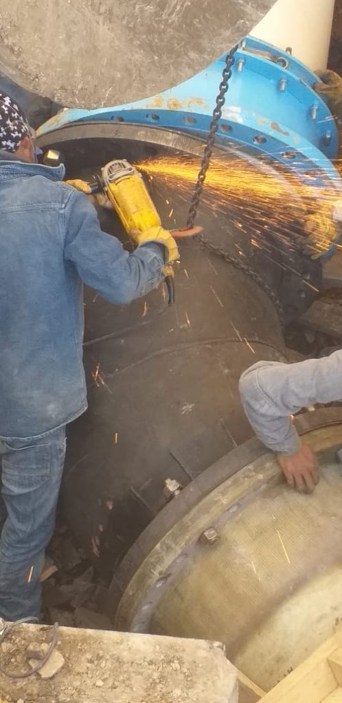 Reparación de Fuga en la línea de conducción de los Macro-tanques del Sur, supervisa Agua de Puebla