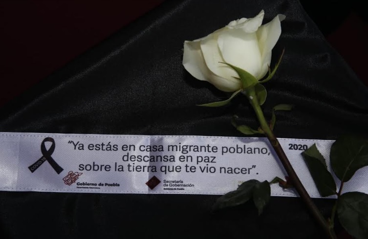 «Todo México le debe tanto a los migrantes»: MBH; entrega cenizas de 105 poblanos fallecidos en EE.UU por COVID-19