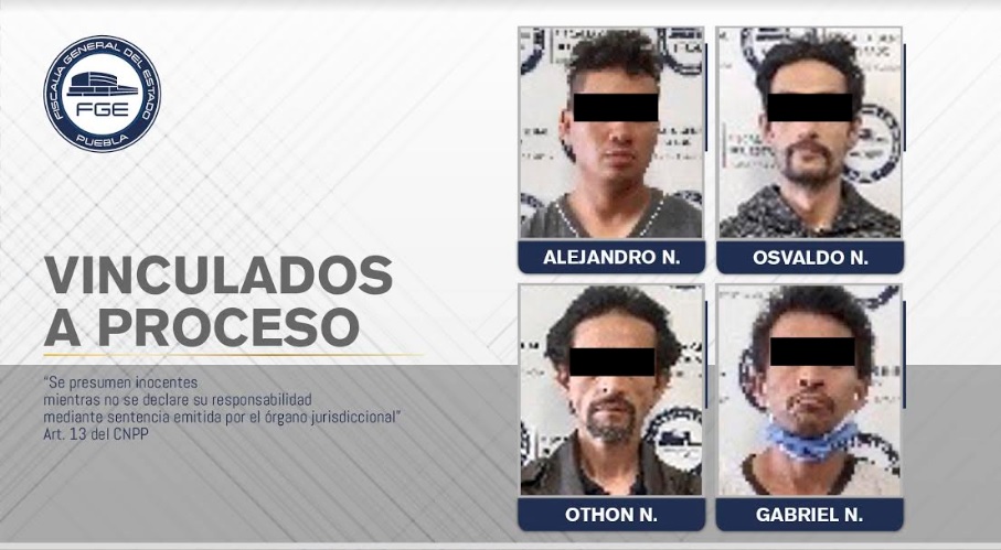 FGE obtuvo prisión contra cuatro narcomenudistas detenidos en cateo