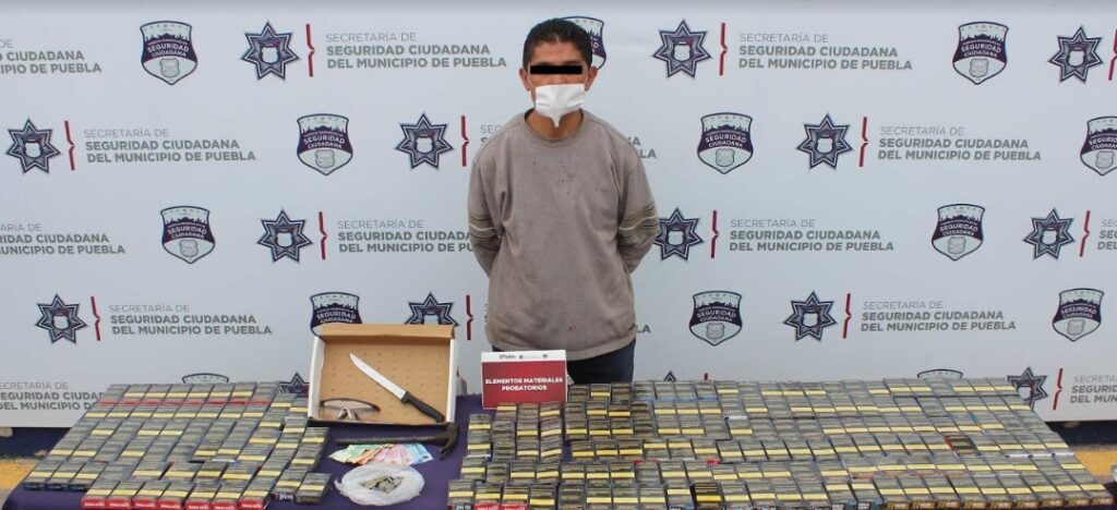 Exitosamente, detuvo Policía Municipal de Puebla a 