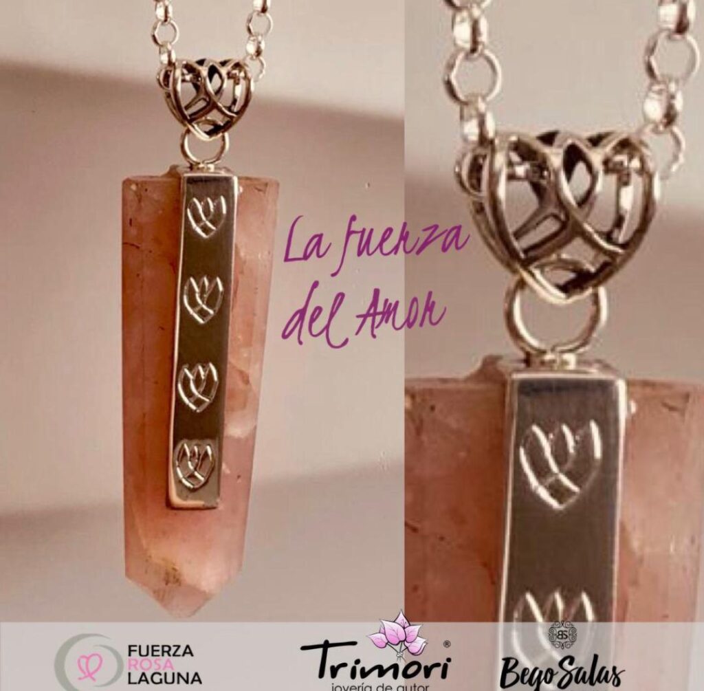 Con joya de cuarzo “La fuerza del amor”, Trimori apoya a mujeres con cáncer en México