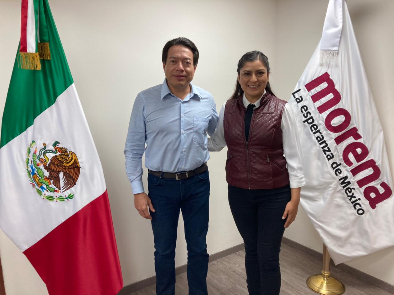 Claudia Rivera será candidata a la alcaldía de Puebla