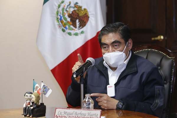 Todo el personal de la Salud será vacunado, reitera Barbosa Huerta