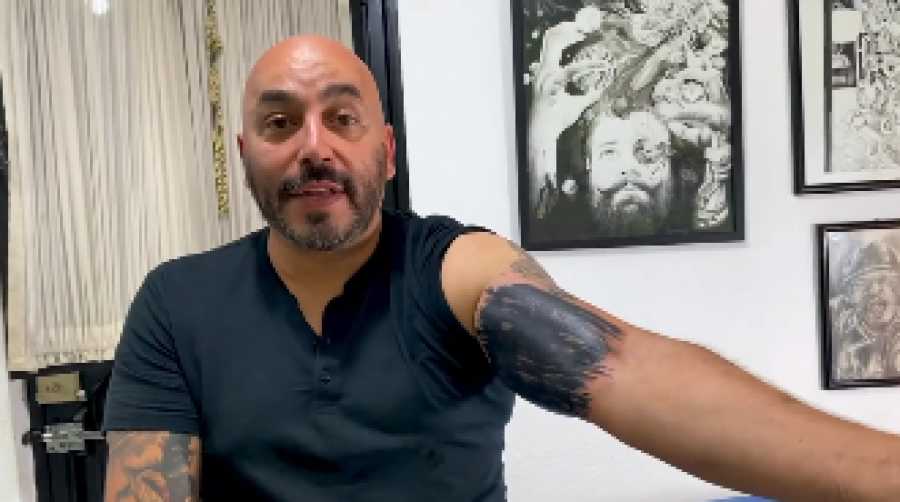 Lupillo Rivera se borró el tatuaje de Belinda