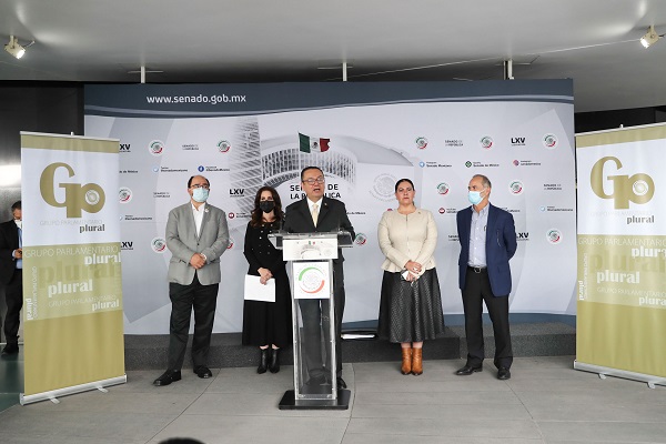 Grupo Parlamentario Plural en el Senado no puede ser bancada: Olga Sánchez
