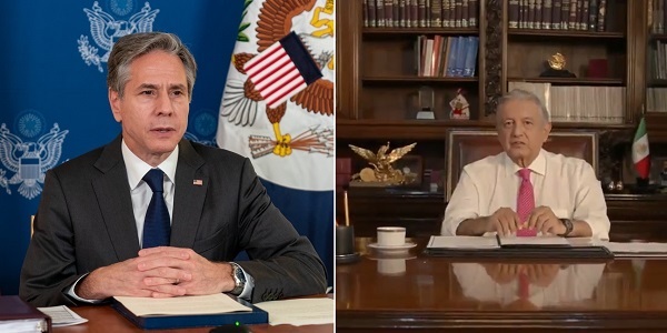AMLO se reunirá con Blinken y el fiscal Garland