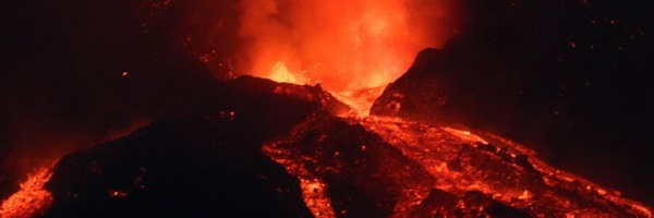 El volcán de Cumbre Vieja, España registró 79 terremotos en una sola noche