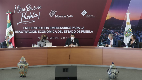 Puebla, con proyectos detonadores para desarrollo económico: Barbosa