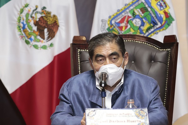 Tiene Puebla un gobierno estatal consolidado, resalta Barbosa Huerta