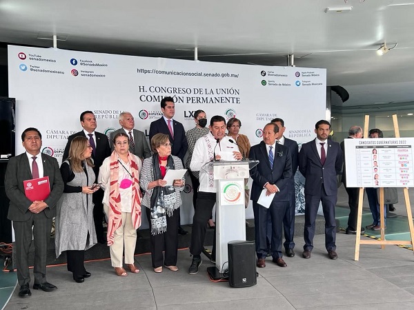 Aseguran legisladores de Morena que su partido tendrá 6 de 6 en comicios de junio