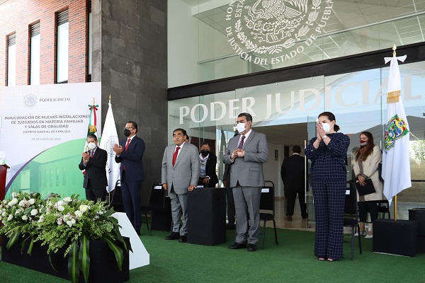 Trabajan Poderes Públicos en Puebla para garantizar acceso a la justicia y acabar con desigualdad: MBH