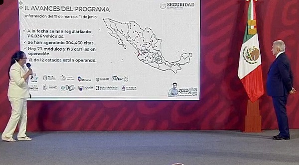 Más de 116 mil autos ‘chocolate’ regularizados: SSPC