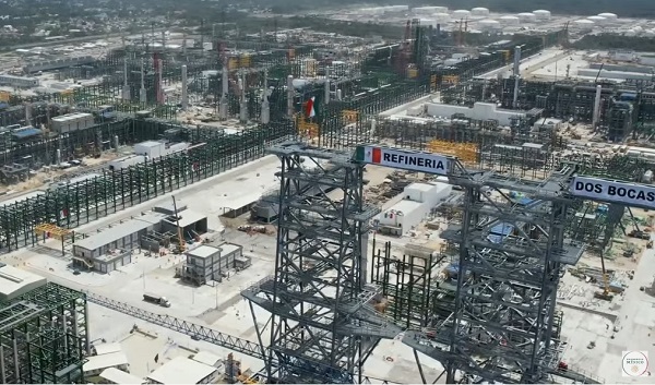 AMLO inaugura la refinería en Dos Bocas