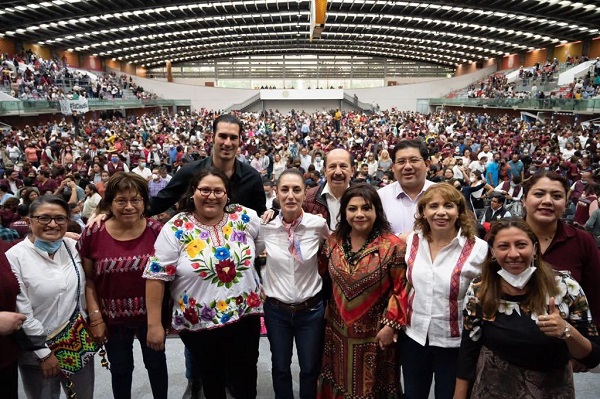 Respaldan a Claudia Sheinbaum como posible candidata a la presidencia en 2024