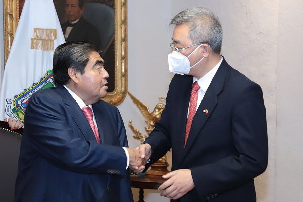 Refrenda Puebla a China condiciones para desarrollo de inversión extranjera