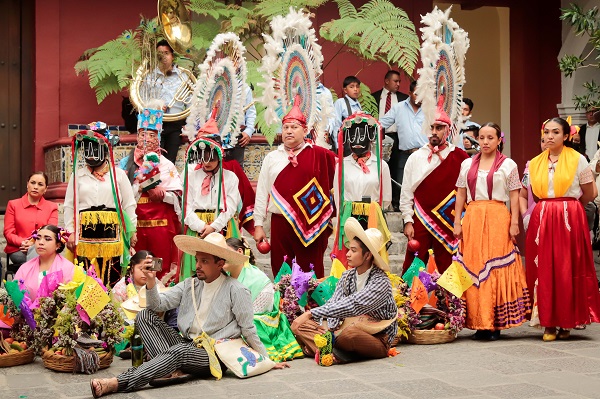 MBH recibió al Convite del Huey Atlixcáyotl