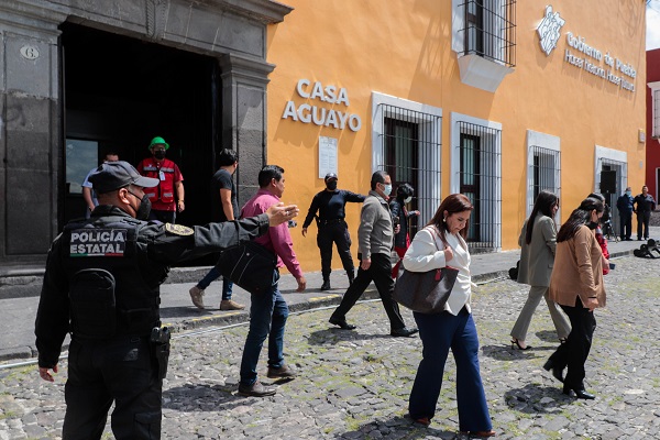 Puebla, sin afectaciones por temblor con epicentro en Michoacán: MBH