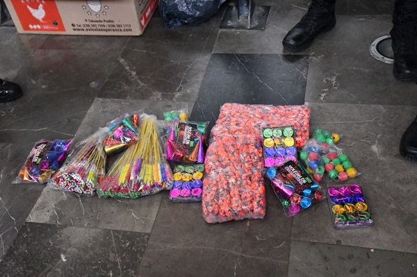 Arrancó operativo ‘Cero Pirotecnia’ en Ciudad de México