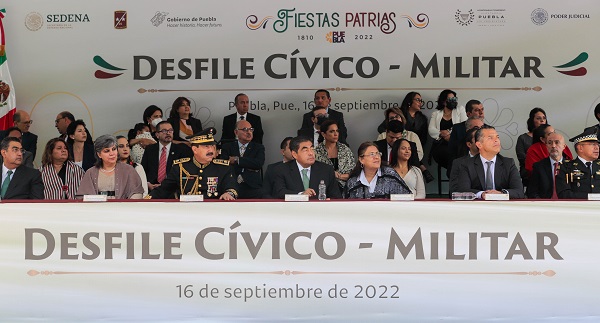 Herencia de héroes nacionales perdura en Puebla, conmemoran CCXII Aniversario del Inicio de la Independencia