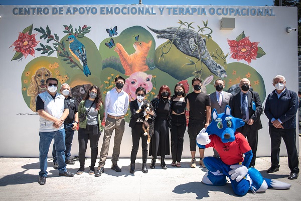 Inaugura la BUAP el Centro de Apoyo Emocional y Terapia Ocupacional con Animales