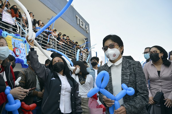 Clausuran actividades por el décimo aniversario de la Preparatoria Emiliano Zapata en Texmelucan