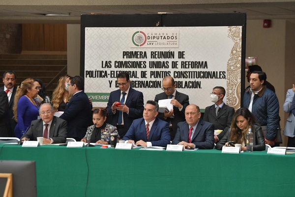PRI ratifica rotundo rechazo a la reforma electoral del gobierno