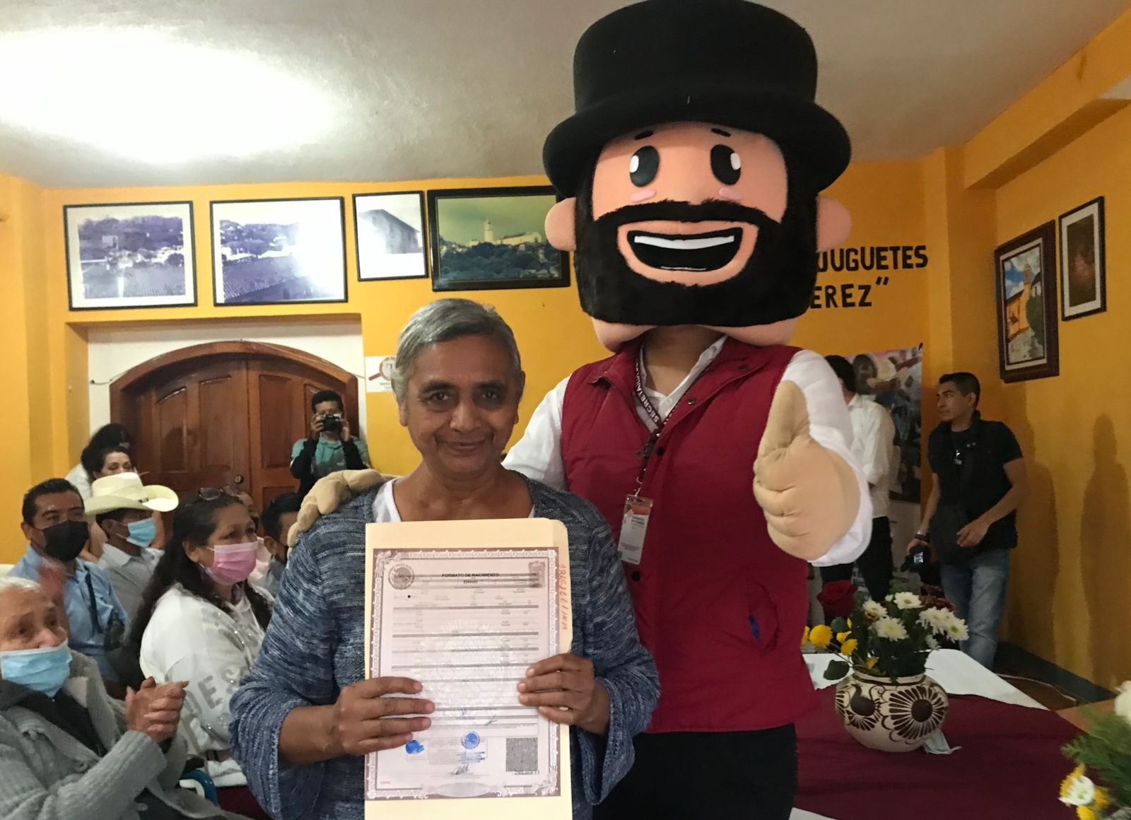 Continúa SEGOB con Cruzada Estatal de Registros Extemporáneos de Nacimientos