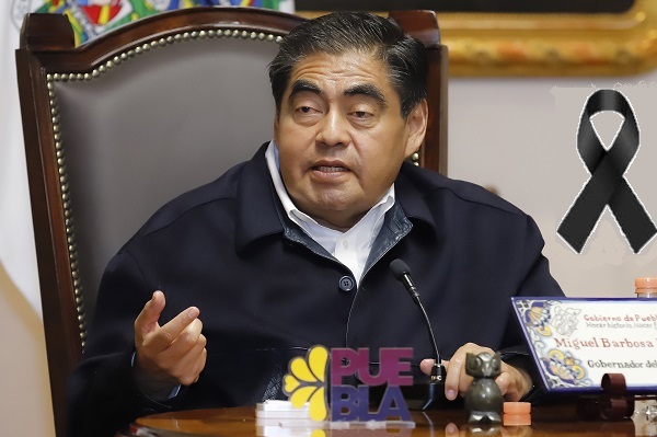 Confirman gobierno del estado el fallecimiento del gobernador, Miguel Barbosa