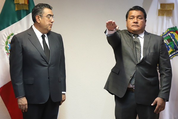 Designan a Julio Huerta como titular de la Secretaría de Gobernación estatal