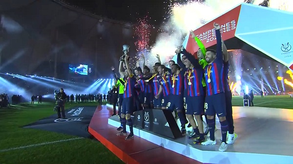 Barcelona derrota al Real Madrid y se lleva la Supercopa de España