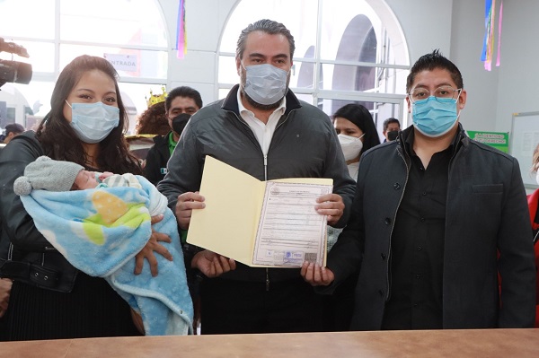 Garantiza gobierno estatal derecho a la identidad