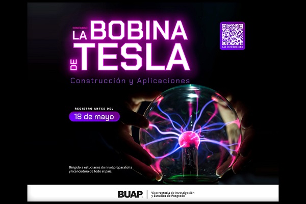 Invitan a participar en el concurso ‘La Bobina de Tesla: Construcción y Aplicaciones’