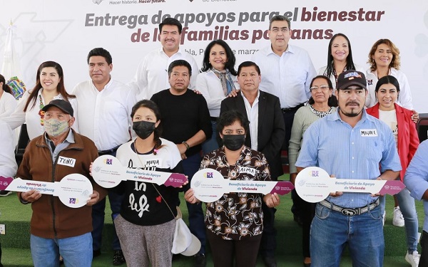 Aplica Gobierno de Puebla una política pública social: Sergio Salomón