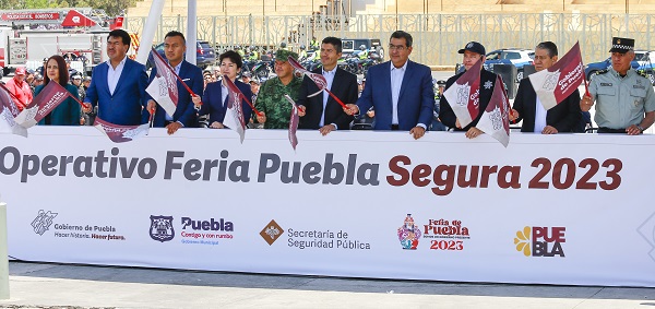 Implementan operativo ‘Feria Puebla Segura 2023’