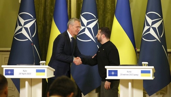 OTAN anunció que en julio tratará el ingreso de Ucrania 