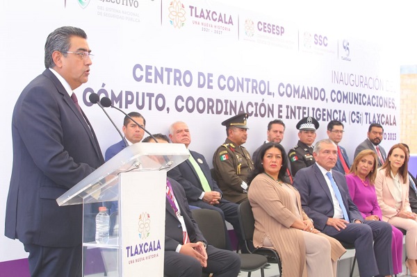 Coadyuvan gobiernos de Puebla y Tlaxcala para garantizar seguridad y paz en zona limítrofe: Sergio Salomón