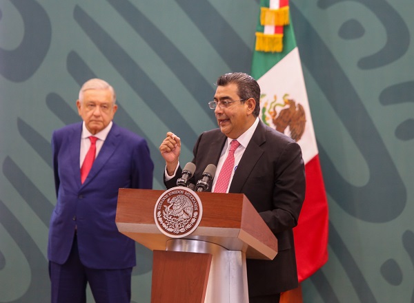 En Puebla, gobernabilidad y seguridad están garantizadas, destaca Sergio Salomón 