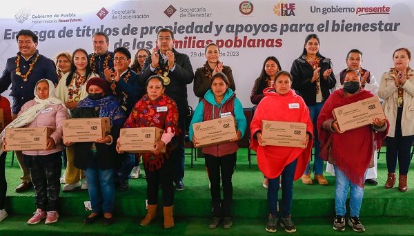 Gobierno de Puebla trabaja para mejorar la vida de los poblanos