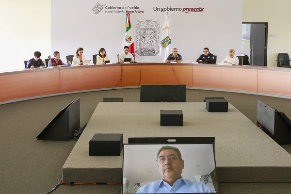 Apoya AMLO a Puebla ante actividad del Popocatépetl: Sergio Salomón