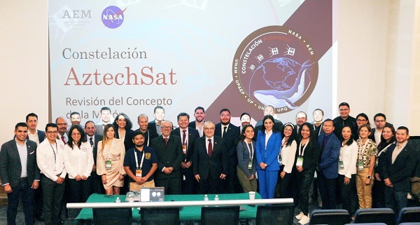 Proyecto Satelital ‘Constelación AZTECHSAT’ concluye Primera Fase y es reconocido por NASA