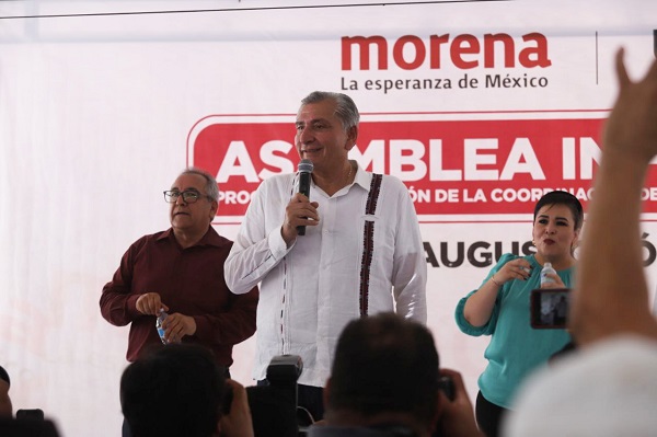 Todos cabemos en la Cuarta Transformación, asegura Adán Augusto López Hernández