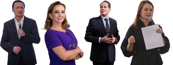 Los senadores Osorio, Ruiz, Mayorga y Ávila dejan el PRI
