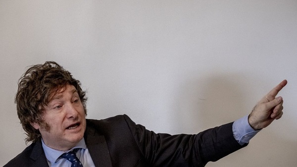 Milei promete romper relaciones con China y fortalecerlas con EE.UU.