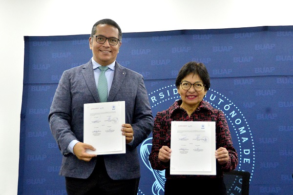 Encabeza la rectora Lilia Cedillo firma de convenio entre la BUAP y el IMTA
