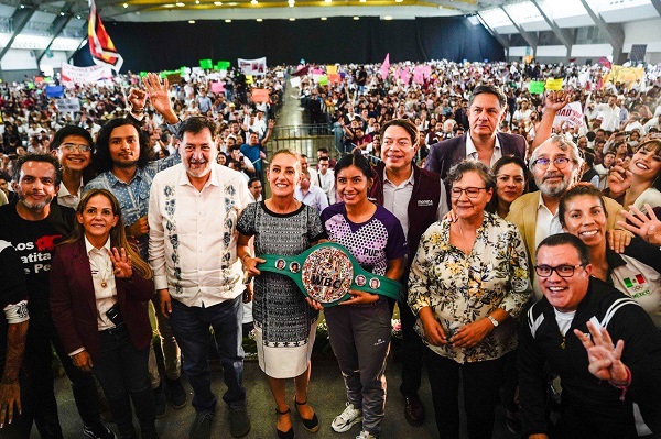 ‘Todo México se da cuenta que estamos mejor con la Transformación’: Sheinbaum