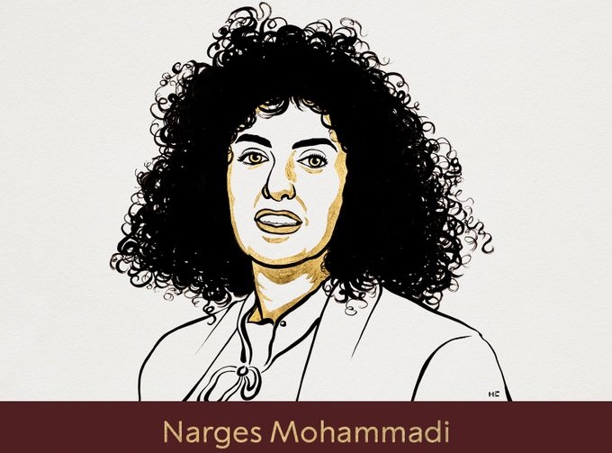 Narges Mohammadi gana Nobel de la Paz 2023