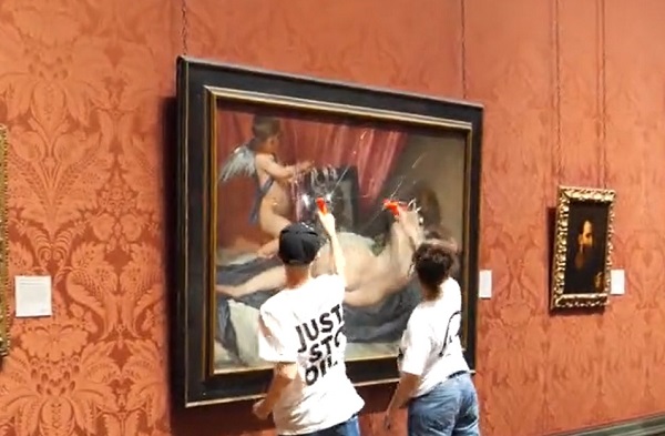 Atacan a martillazos ‘La Venus del Espejo’ de Velázquez en Londres