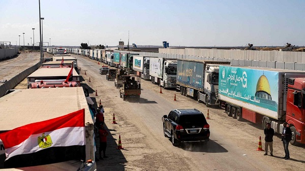 Israel-Palestina: Atacan un convoy humanitario de la ONU